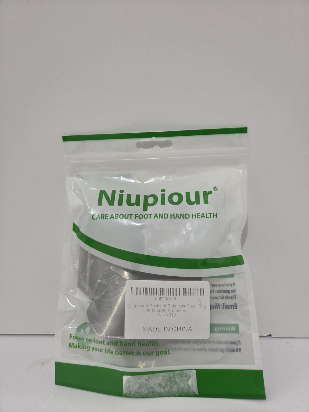 Niupiour  Stainless Steel Finger Protection Guards ~ 4 pack ~ KITCHEN KNIFES new